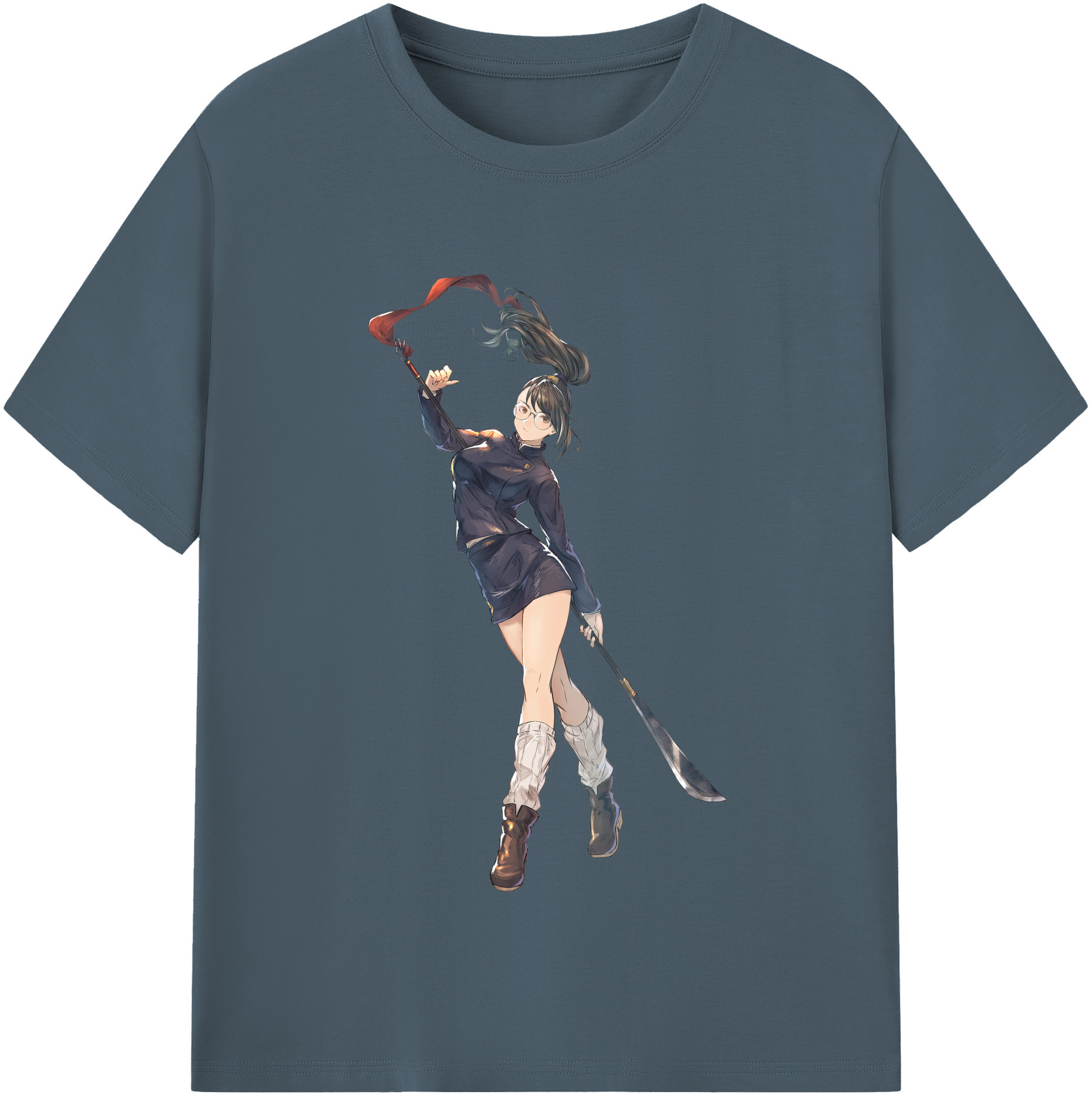 （画像用） 呪術廻戦 Jujutsu Kaisen 綿100％半袖Tシャツ（フロントプリント）